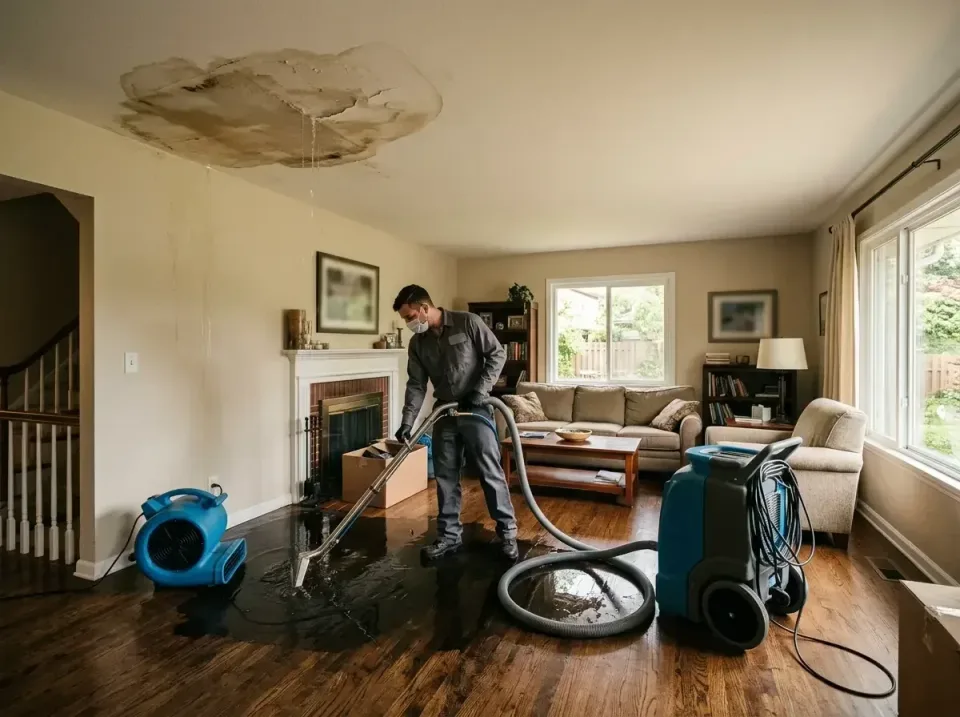 attic-pipe-burst-ceiling-drip-008 — frequently asked questions, Water Damage Restoration & Carpet Care in Oregon, IL